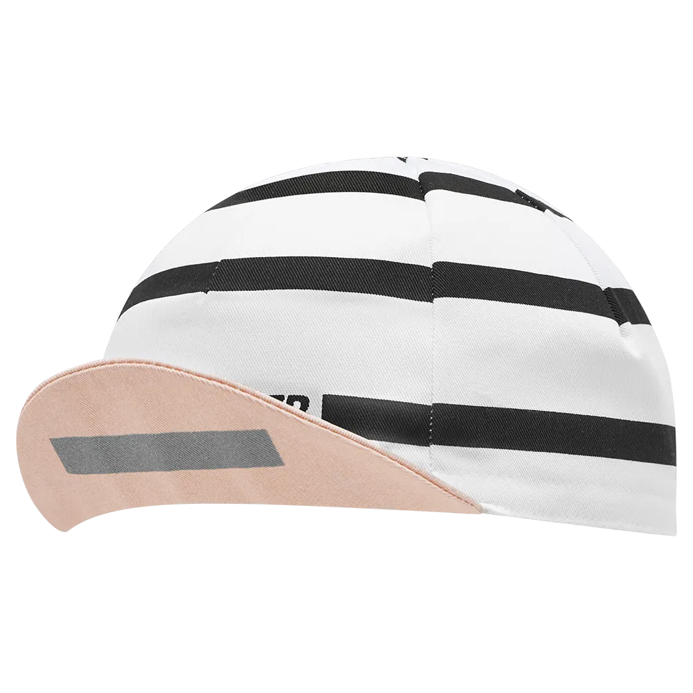 Attaquer | Stripe Logo Cap | White
