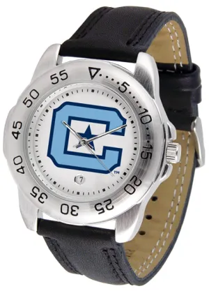 Citadel Bulldogs Sport Leather Men’s Watch