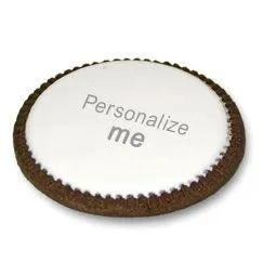 Custom Printed Chocolate Cookies