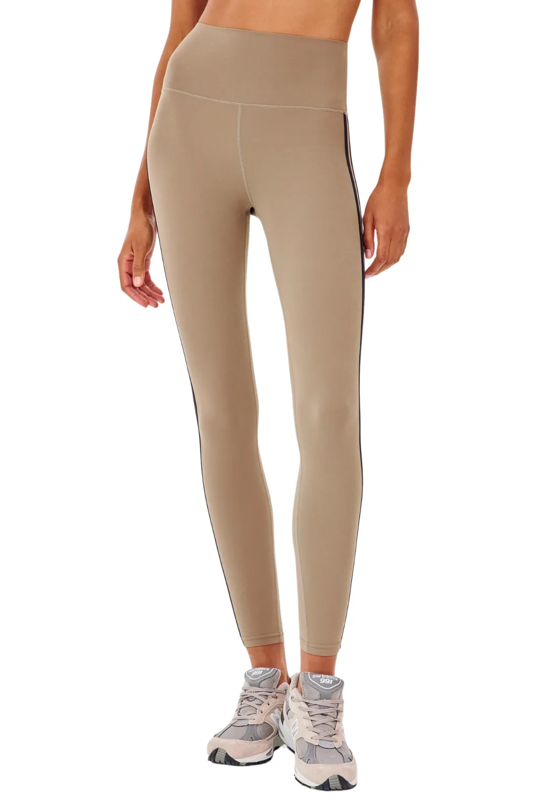 Ella High Waist Airweight , Lentil/Black