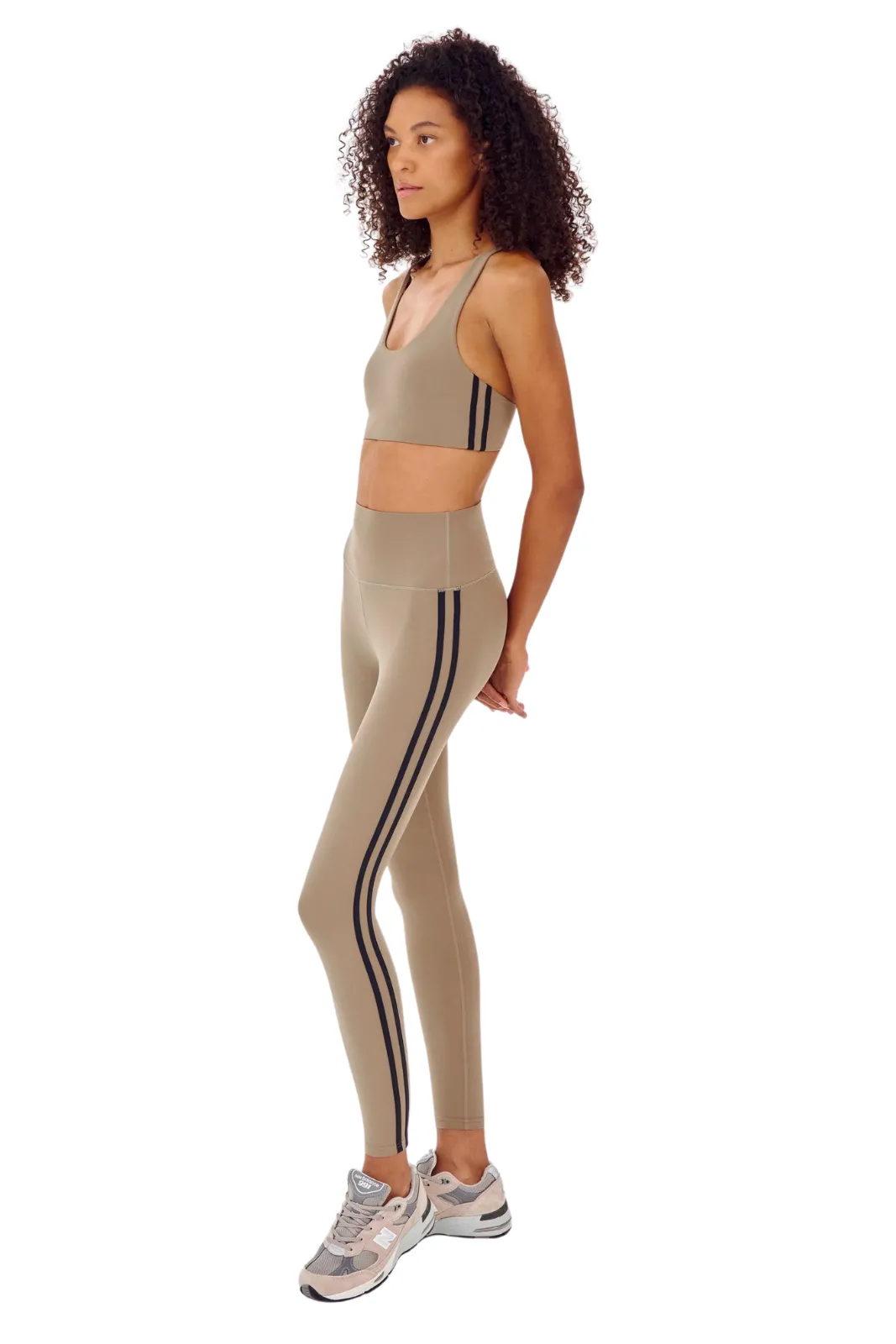 Ella High Waist Airweight , Lentil/Black