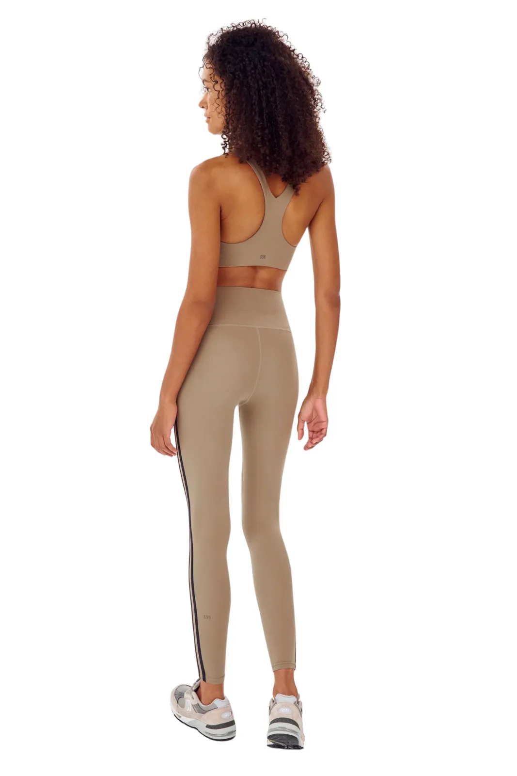 Ella High Waist Airweight , Lentil/Black