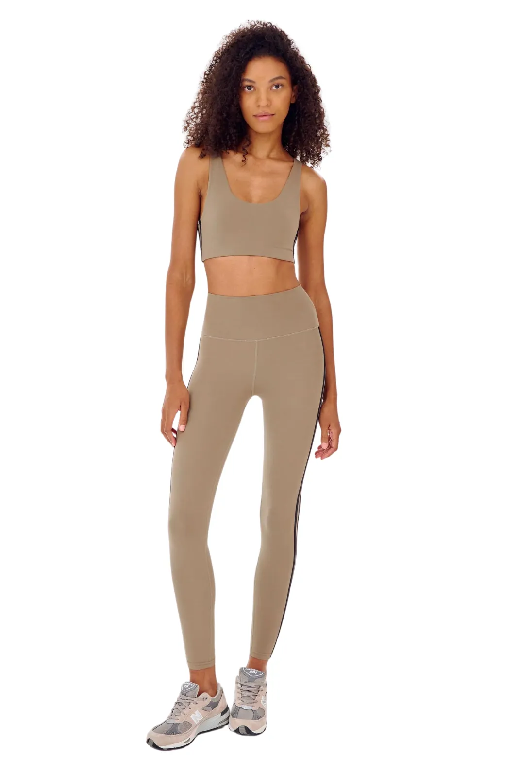 Ella High Waist Airweight , Lentil/Black