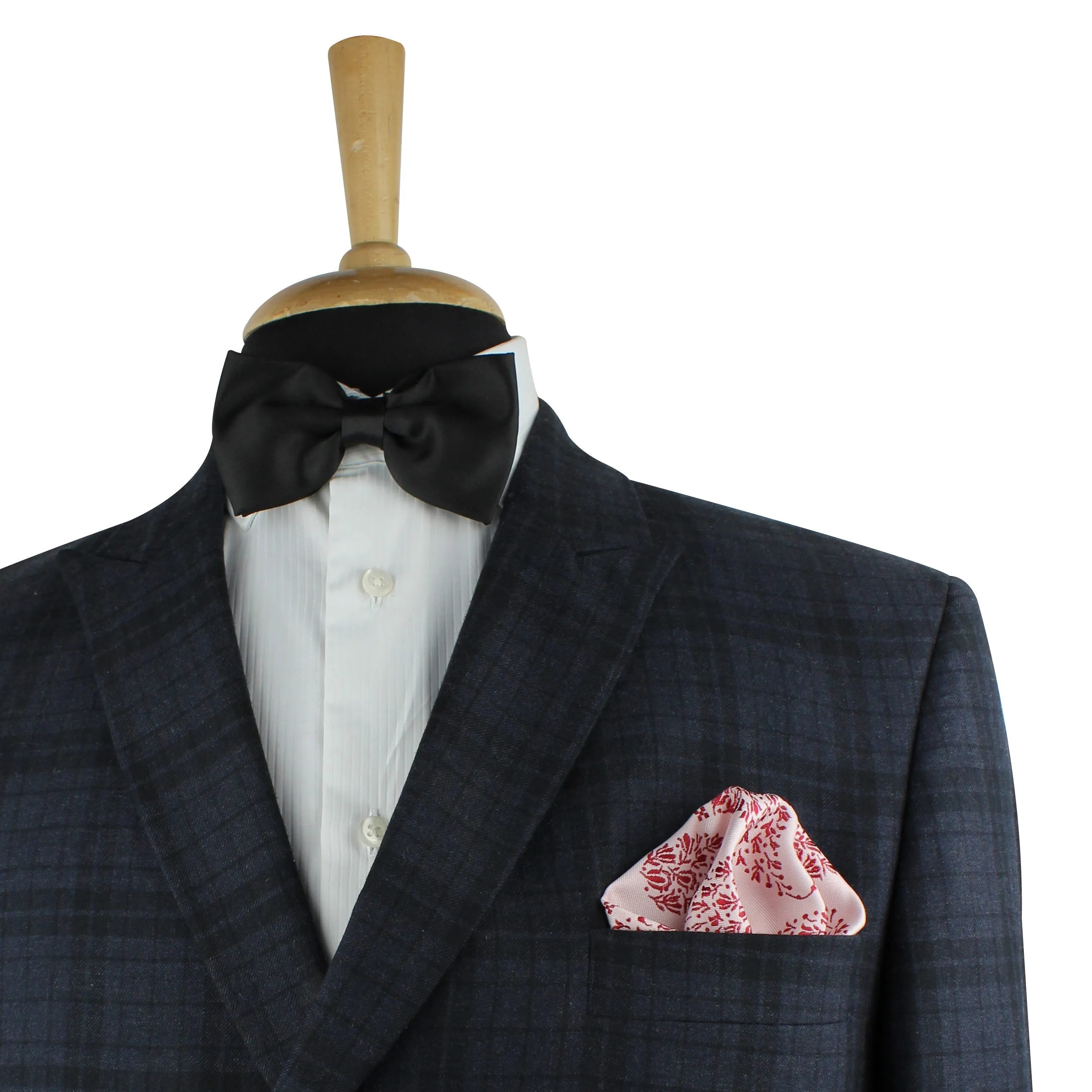 Kovove The Twining Paisley Pink Necktie and Pocket Square Gift Box
