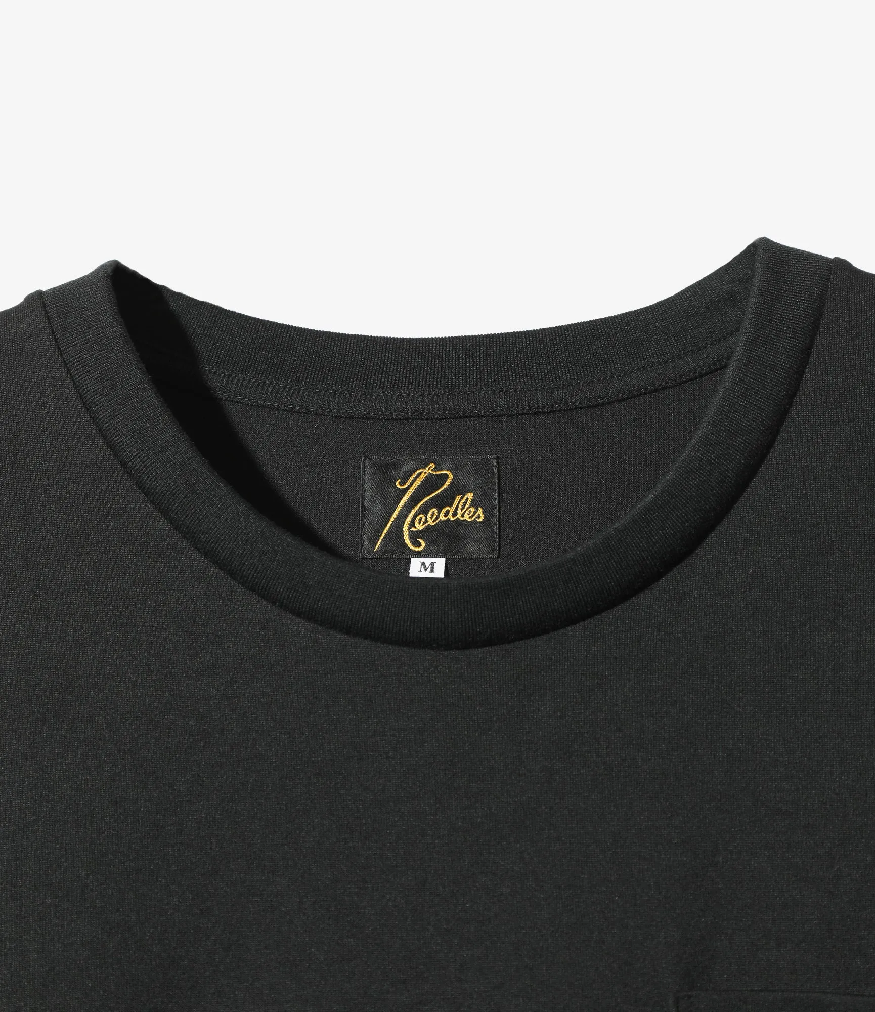 Long Sleeve Crew Neck – Black Heavyeight Jersey