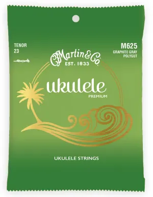 Martin M625 Premium Ukulele Polygut Strings - Tenor