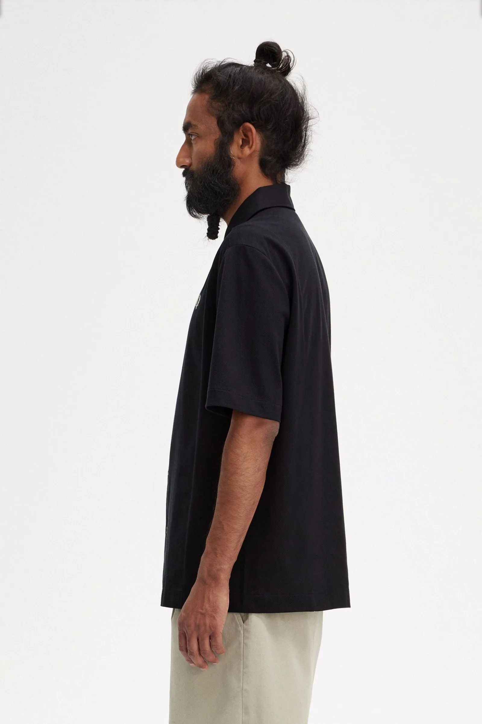 MESH PANEL SHIRT