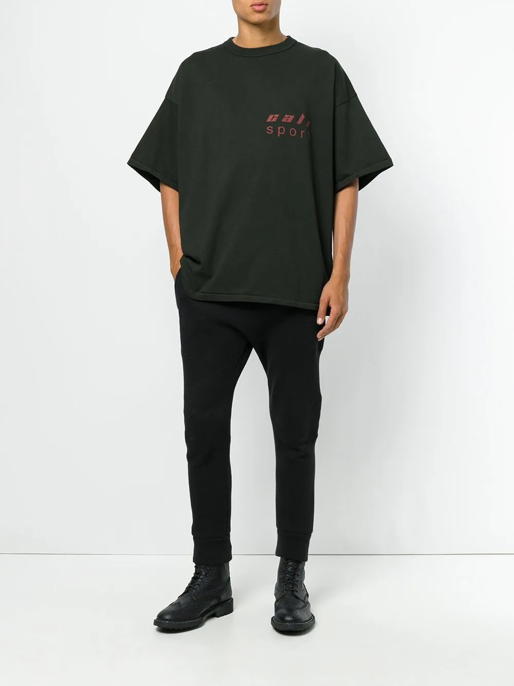 Onyx Dust Thick Cotton Cali Sport Tshirt