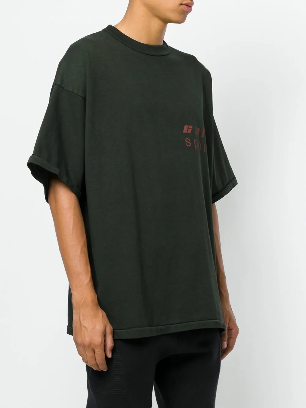 Onyx Dust Thick Cotton Cali Sport Tshirt