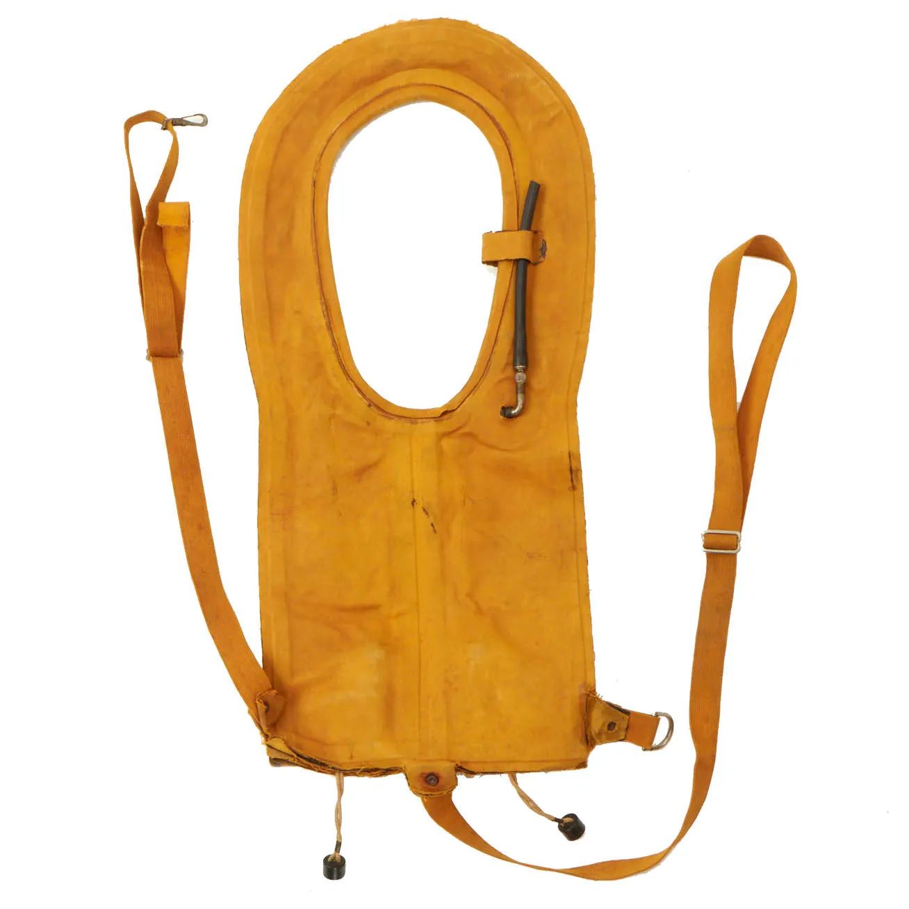 Original U.S. WWII USAAF Mae West Pneumatic Life Vest by Republic - Dated February 17, 1943
