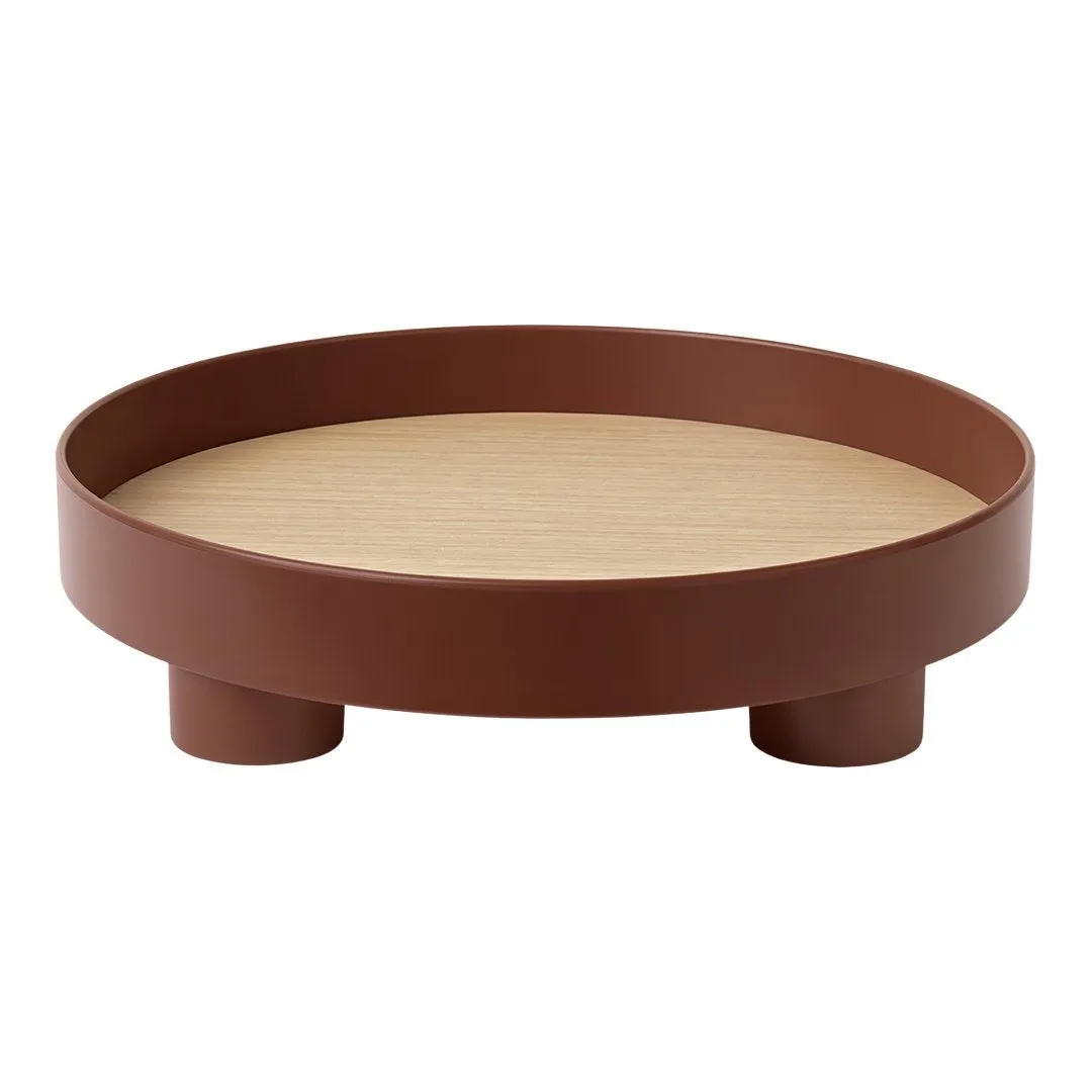 Sure! To optimize the title of an e-commerce product like Platform Tray, we can add specific modifiers to make it more descriptive and appealing. Here is an optimized version:

Adjustable Multi-Use Platform Serving Tray with Non-Slip Surface