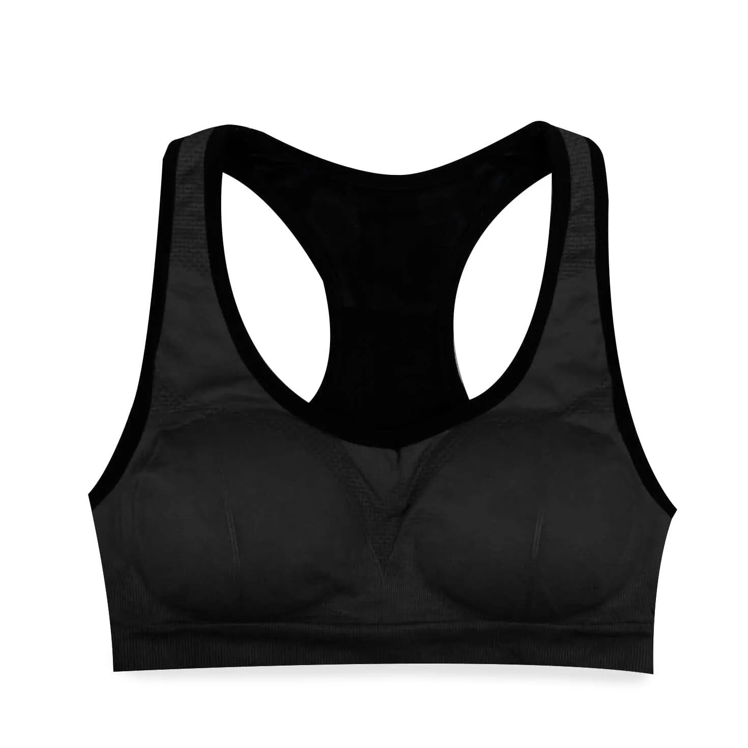 Racerback Seamless Sports Bra for Gym FItness and Yoga