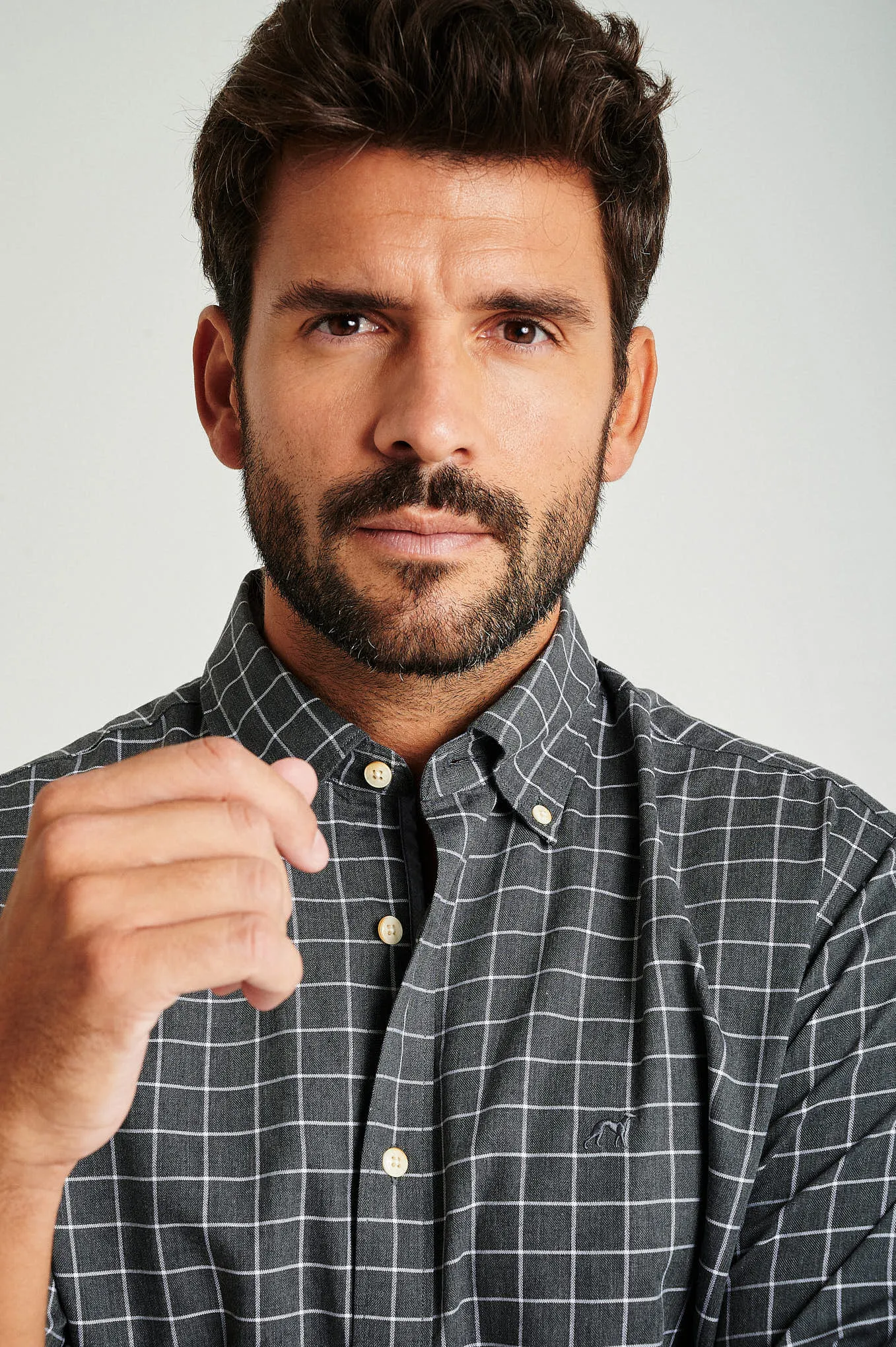 Regular fit cotton shirt