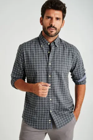 Regular fit cotton shirt