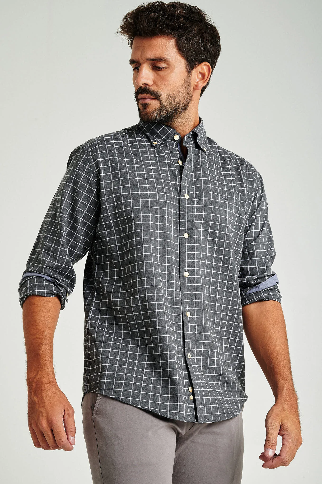Regular fit cotton shirt