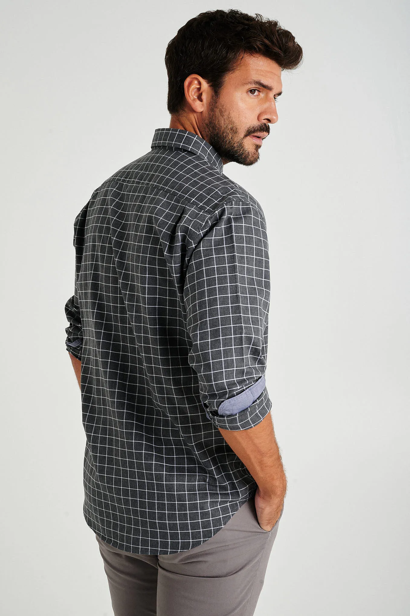 Regular fit cotton shirt