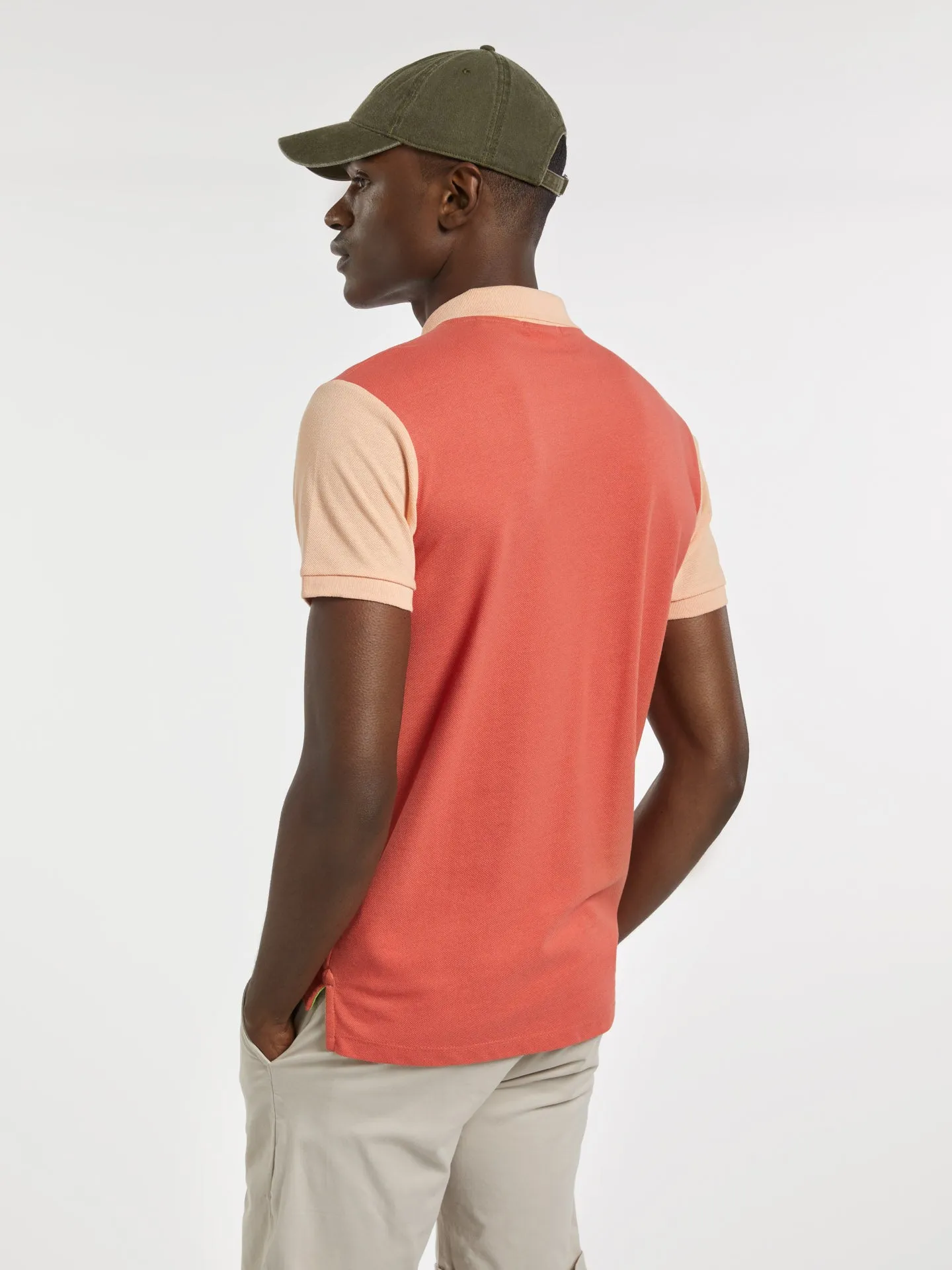 Respekt Polo Piqué Shirt With Colour-Block