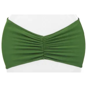 Ruffled Spandex Chair Band - Willow Green