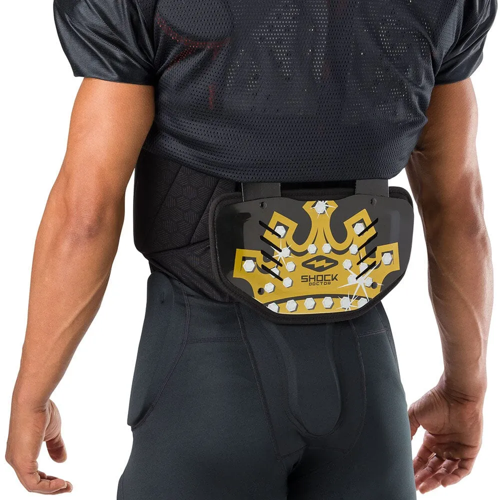 Showtime Black/Gold King Back Plate