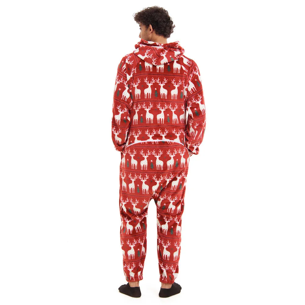 Snuggs Blanket Onesie Red Christmas
