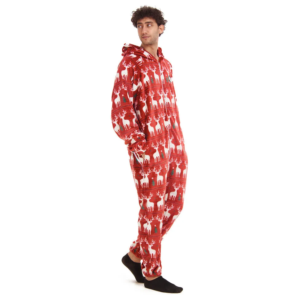 Snuggs Blanket Onesie Red Christmas