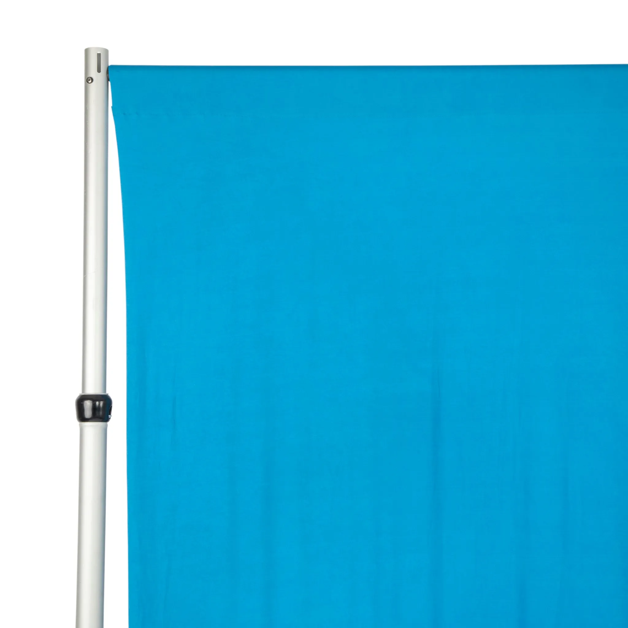 Spandex 4-way Stretch Backdrop Drape Curtain 12ft H x 60" W - Azure Blue