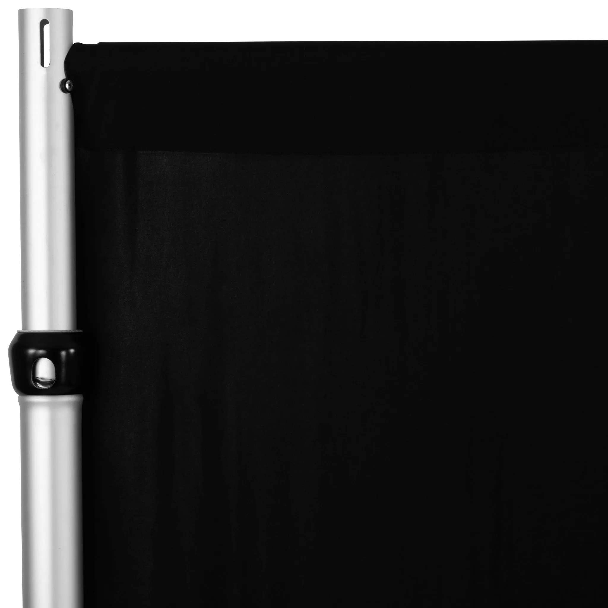 Spandex 4-way Stretch Drape Curtain 8ft H x 60" W - Black