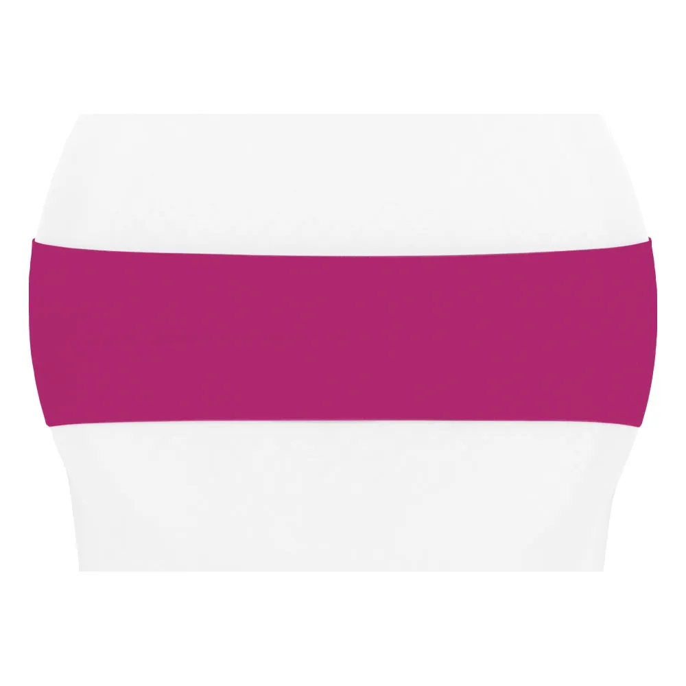 Spandex Chair Band - Fuchsia