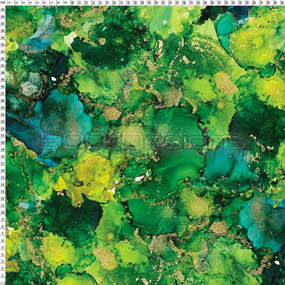 Spandex Holly Ink Green