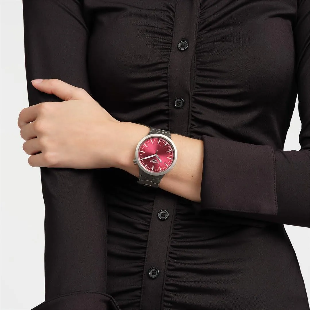 Swatch Big Bold Irony Scarlet Red Watch