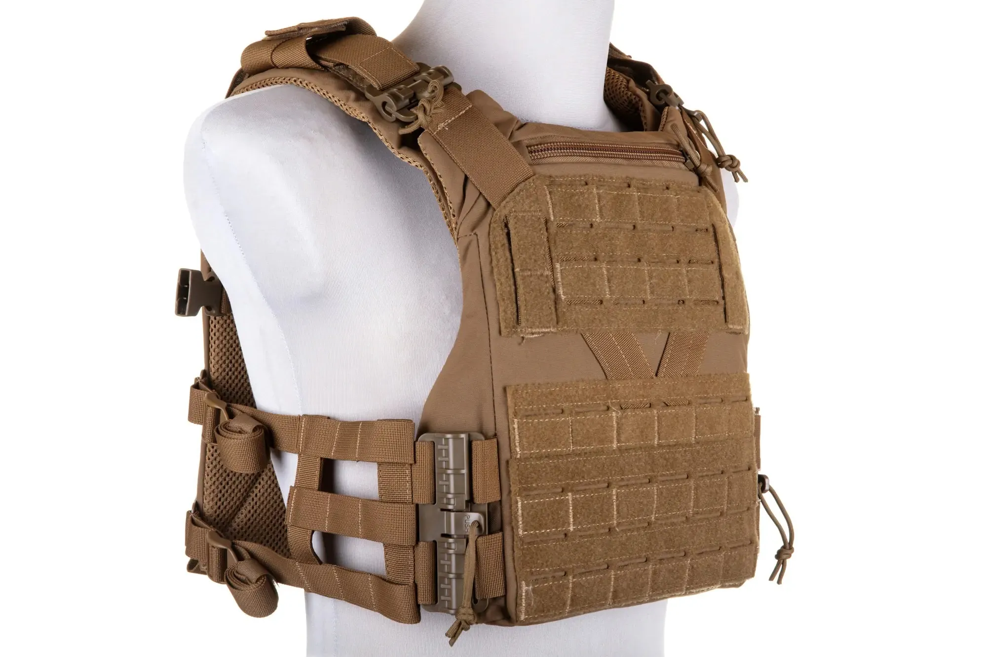 Wosport VE-83 Plate Carrier Tactical Vest Coyote Brown